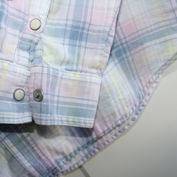 AEO | Vintage Boyfriend Flannel Shirt | Large - Picture 8 of 16